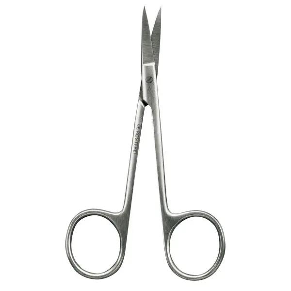 Fadenschere gebogen 13cm spitz/spitz