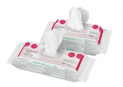 Meliseptol Wipes Sensitive XL Flowpack, 42 Tücher, 24x30cm