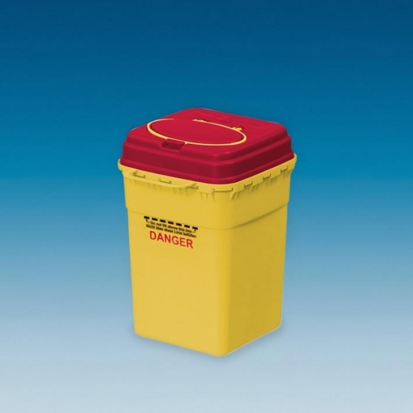 Kanülenabwurfbehälter 4,0 Ltr. Multi-Safe euroMatic 4000