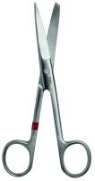 Chirurg. Schere st/sp gebogen Einweg, 14,5 cm, 25 Stck.